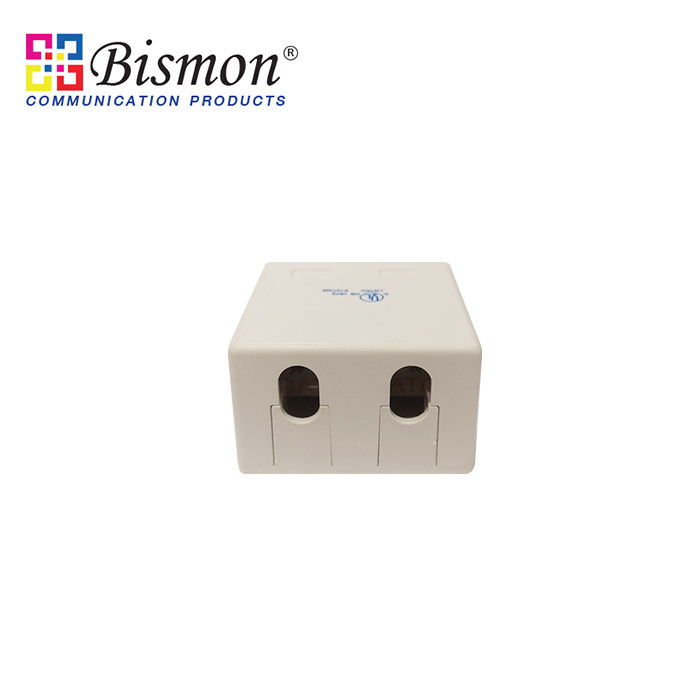 Double Mounted Box ตลับใส่ตัวเมีย (ไม่รวม Modular jack)